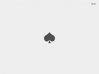Spades Wallpaper Minimalistic