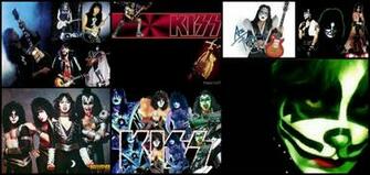Kiss Heavy Metal Rock Bands Concert Guitar E Wallpaper Background