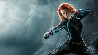 Black Widow In Avengers Age Of Ultron HD Wallpaper Stylish