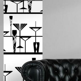 Manhattan Bar Art Deco Mural Atadesignsatadesigns