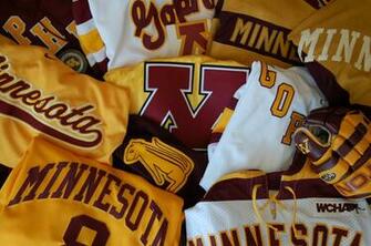 Vintage Mn Hockey Desktop Wallpaper