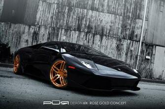 Gold And Black Lamborghini Wallpaper Desktop