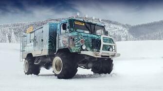 HD Wallpaper Gaz Taiga Off Road Tuning Truck
