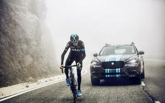 Jaguar F Pace Prototype Sky Team Tour De France