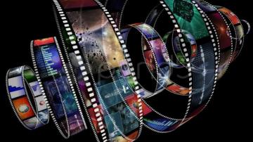 Film Reel Wallpaper Top Background