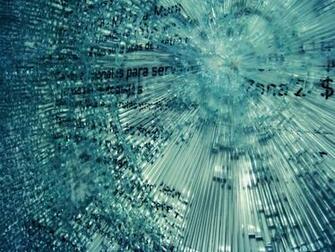 Realistic Broken Screen Wallpaper