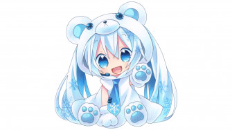 Cute Anime Chibi Wallpaper