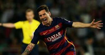 Avec Le Repli D Fensif Lionel Messi Barcelone Melty