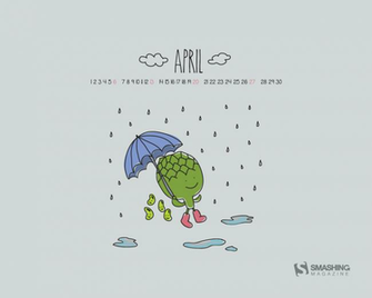Desktop Wallpaper Calendars April Digitalmofo