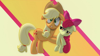 Applejack And Applebloom Wallpaper By Jeremis