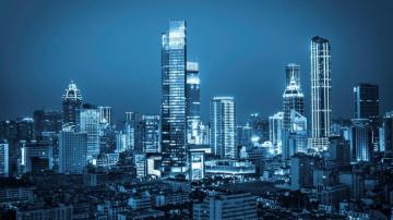 Wallpaper Of City Nightscape Cityscape Urban Modern