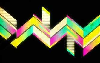 Retro Wonder Woman Logo Abstract Desktop Wallpaper