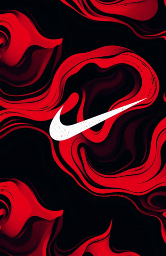 Red And Black Nike Wallpaper