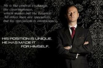 Mycroft Holmes Quotes