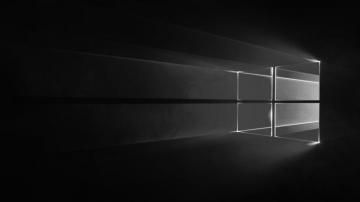 Black Windows HD Wallpaper On