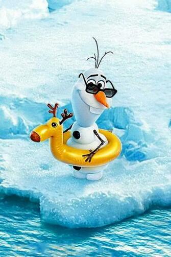 Olaf Frozen Love Wallpaper