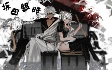 Anime Gintama Sakata Gintoki Wallpaper HD Desktop And Mobile