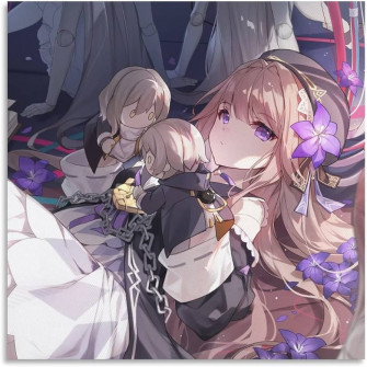 Amazon Bafafa Herta Honkai Star Rail Poster Anime S Wall