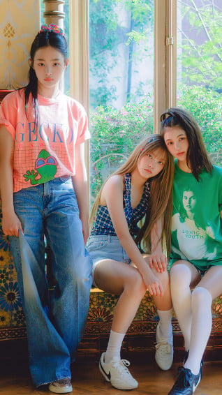 Newjeans Group Members 4k Wallpaper iPhone HD Phone 8920g
