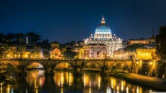 Vatican City At Night 4k HD Desktop Wallpaper For Ultra