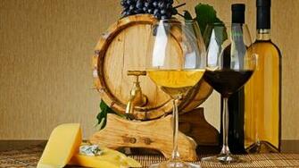 Wallpaper Wine Cheese Barrel Beverage Mac Imac