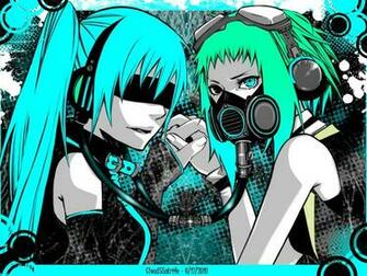 Hatsune Miku Gas Mask Wallpaper