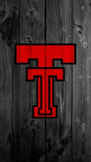 Texas Tech Black iPhone Wood Wallpaper Photo Album By