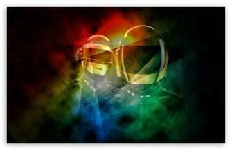 Dark Daft Punk HD Wallpaper For Standard Fullscreen Uxga Xga