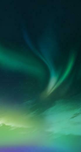 Green Northern Lights iPhone Wallpaper By Anxanx