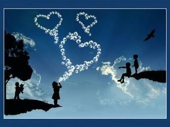 Pure Cute Love Wallpaper HD