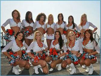 Miami Dolphins Cheerleaders Screensaver