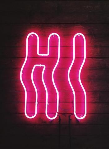 Trendy Neon Wallpaper For iPhone HD
