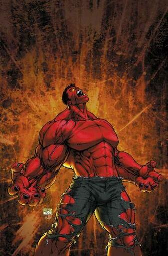 Red And Blue Hulk Vs Superman Battles Comic Vine