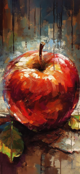 Red Apple iPhone Wallpaper