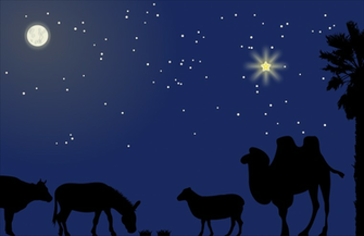 Nativity Scene Background
