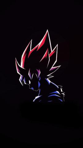 Dragon Ball Red Blue Wallpaper By Oscoba1977