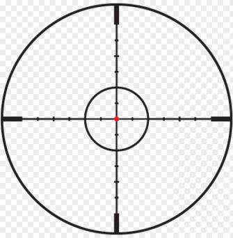 Rifle Scope Crosshairs Png Leupold Firedot Reticle