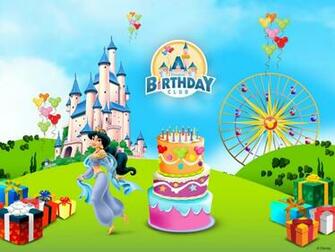 Disney BirtHDay Party Wallpaper
