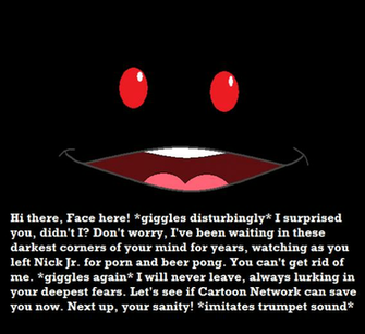 Face Nick Jr Wallpaper Evil By Saffronpanther
