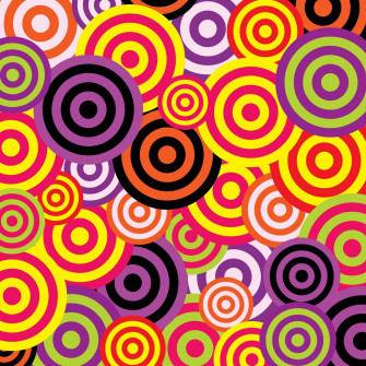 Retro 70s Aesthetic Background Wallpaper