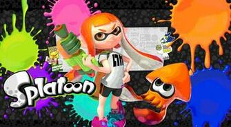 Splatoon Orange Inkling Girl Wallpaper By Dakidgaming