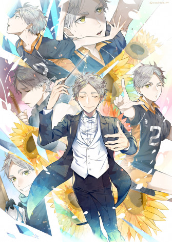 Sugawara Koushi Haikyuu Mobile Wallpaper By Suzukawa Makoto