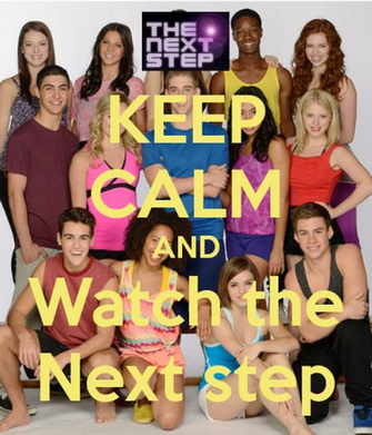 Keep Calm And Watch The Next Step Carry On Image