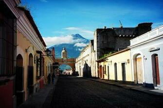 Antigua Guatemala Background Wallpaper