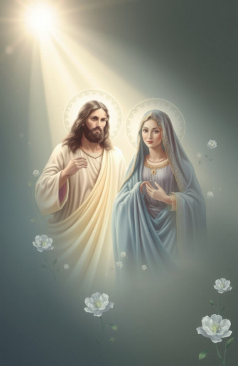 Jesus And Mary Wallpaper