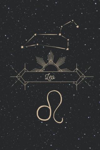 Leo Astrology Journal Lined S Diary Notebook