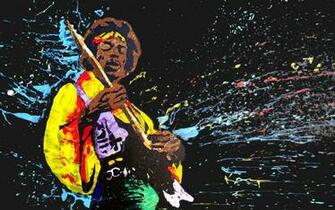 Trippy Image Google Search Inspiration Jimi Hendrix Guitar