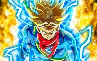 Future Trunks Background Wallpaper Baltana