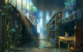 Fantasy Library Wallpaper Todos Os Direitos Reservados