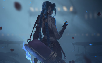 Jinx Arcane 5k Macbook Pro Retina HD 4k Wallpaper Image Photos And Picture